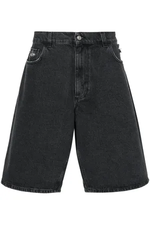 1017 ALYX 9SM Pantalones vaqueros cortos con efecto envejecido