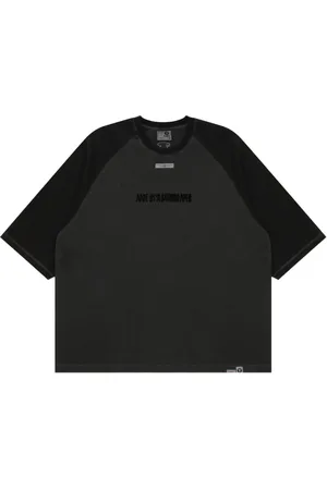 A Bathing Ape Camiseta con logo bordado