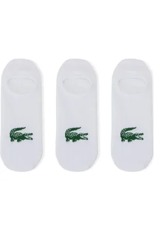 Lacoste Pack de tres pares de calcetines con logo