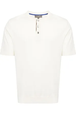 N.PEAL Top con cuello henley