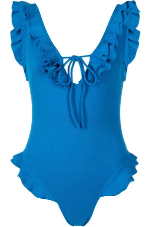 CLUBE BOSSA Bañador Pina con volantes