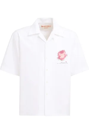 Marni Camisa con aplique floral