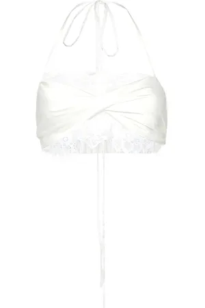 Atu Body Couture Top tipo bandeau con diseño retorcido de x Rue Ra