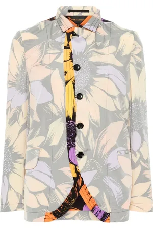Comme des Garçons Blazer con motivo floral