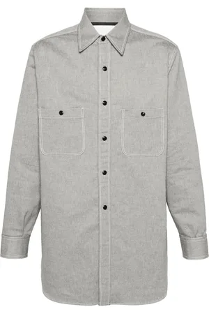 Maison Margiela Camisa con cuello de pico