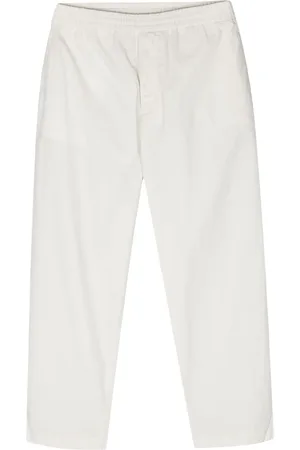 OFFICINE GENERALE Pantalones ajustados con cinturilla elástica