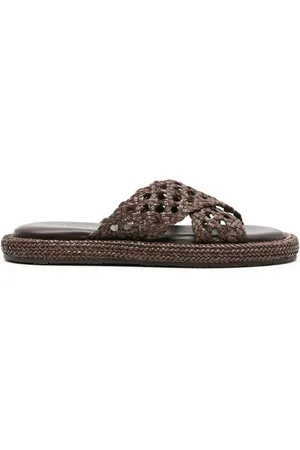 Casadei Sandalias con diseño entretejido