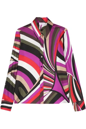 Puccini Camisa con estampado Iride