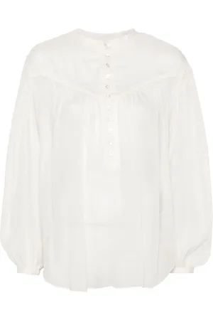 Isabel Marant Blusa Kiledia con detalle remarcado