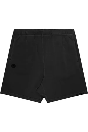A Bathing Ape Bermudas con logo bordado