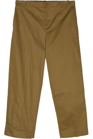 Maison Kitsuné Pantalones chinos de talle medio