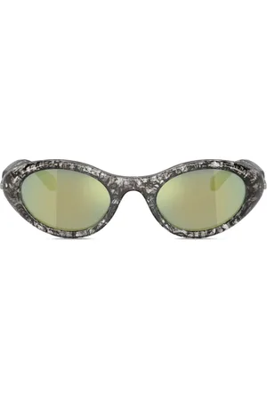 Diesel Gafas de sol con placa del logo