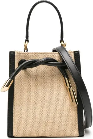 Lanvin Bolso shopper con logo grabado