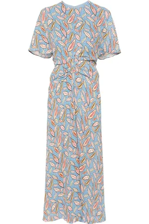 SALONI Vestido midi Isa