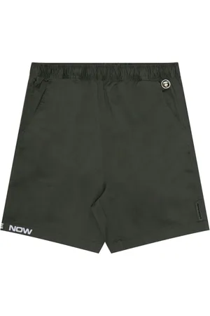 A Bathing Ape Pantalones cortos con logo bordado