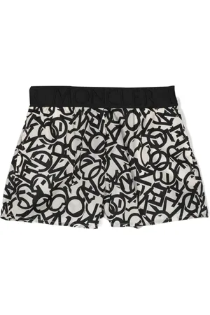Moncler Bermudas con logo estampado