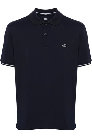 C.P. Company Polo con parche del logo