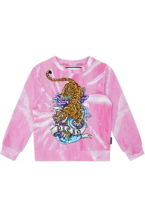 Philipp Plein Sudadera con estampado tie-dye
