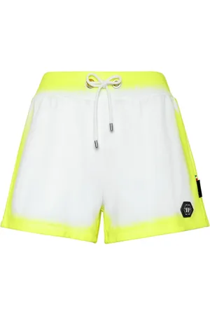 Philipp Plein Pantalones cortos con parche del logo