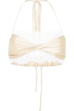 Atu Body Couture Top tipo bandeau con diseño retorcido de x Rue Ra