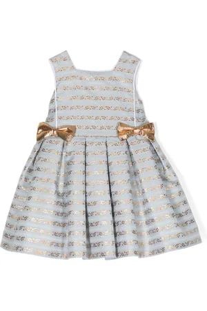 HUCKLEBONES LONDON Vestido midi con detalle de lazo