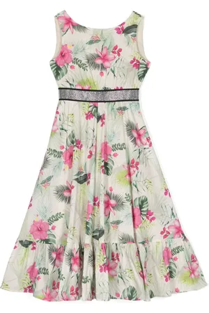 MONNALISA Vestido con estampado floral