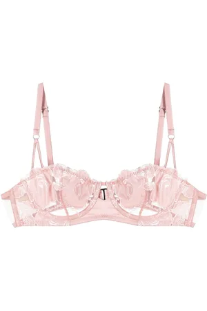 FLEUR DU MAL Sujetador balconette con bordada