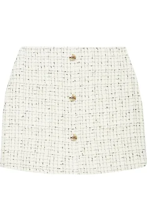 ANINE BING Minifalda Mateo de tweed