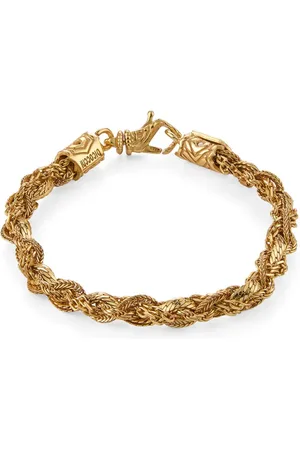 EMANUELE BICOCCHI Pulsera de cadena de cuerda
