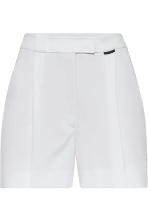 Brunello Cucinelli Pantalones cortos con apliques Monili