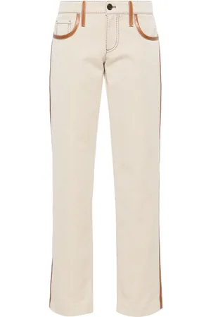Miu Miu Pantalones con ribete