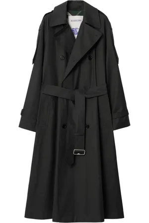 Burberry Gabardina larga con cinturón