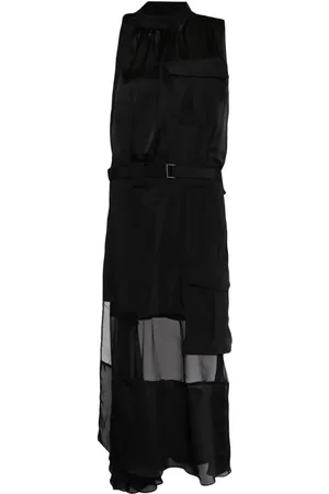 SACAI Vestido con cinturón