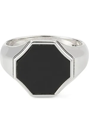EMANUELE BICOCCHI Anillo con sello Hex
