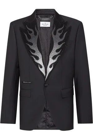 Philipp Plein Blazer Flame con botones