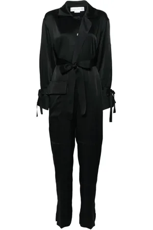 Victoria Beckham Mono largo con cuello italiano
