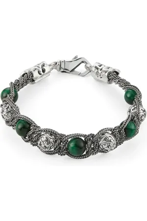 EMANUELE BICOCCHI Pulsera Arabesque Shamballa en plata