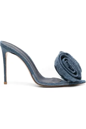 LE SILLA Mules Rose vaqueros con tacón de 110 mm