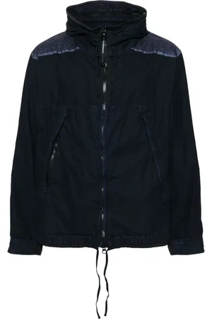C.P. Company Chaqueta 50 Fili Gum con capucha y detalle de lentes