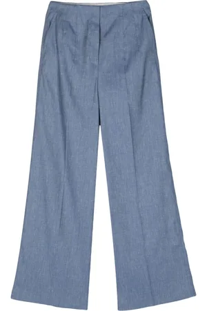 HUGO BOSS Pantalones anchos de talle alto