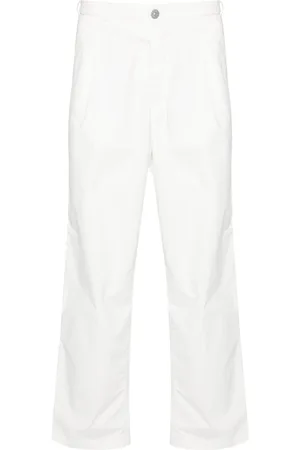 Stone Island Pantalones con logo estampado