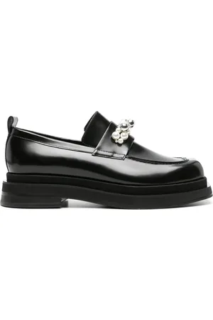 Simone Rocha Mocasines con detalle de perlas