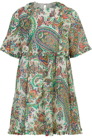 Etro Vestido con motivo de cachemira