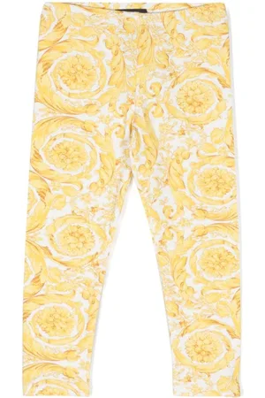 VERSACE Leggins rectos con estampado Barocco