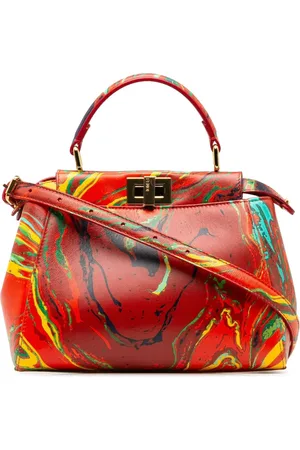 Fendi Bolso satchel Marbled Peekaboo mini 2016-2023