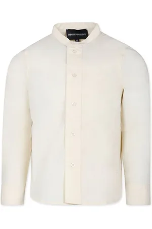 Emporio Armani Camisa con cuello mao