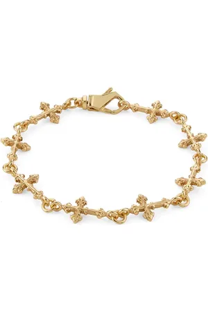 EMANUELE BICOCCHI Pulsera Avelli Cross en plata de ley