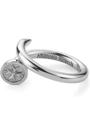 EMANUELE BICOCCHI Anillo EB Crest en espiral