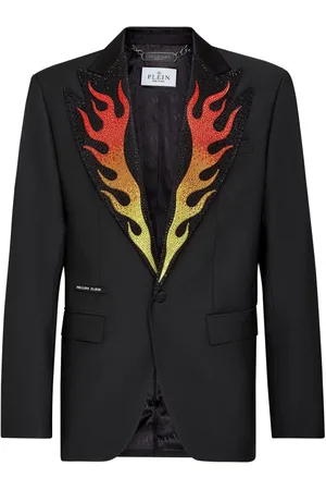 Philipp Plein Blazer Flame con botones