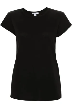 James Perse Camiseta con cuello redondo